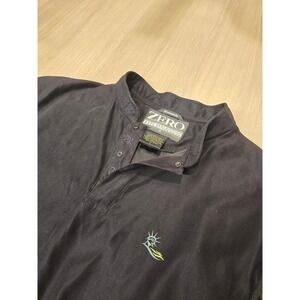 Zero Restriction Golf Outerwear Vest Mens Large Microsuede Black Essentials